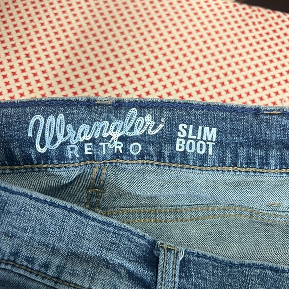 Wrangler retro slim bootcut jeans 36x34 - Picture 6 of 10